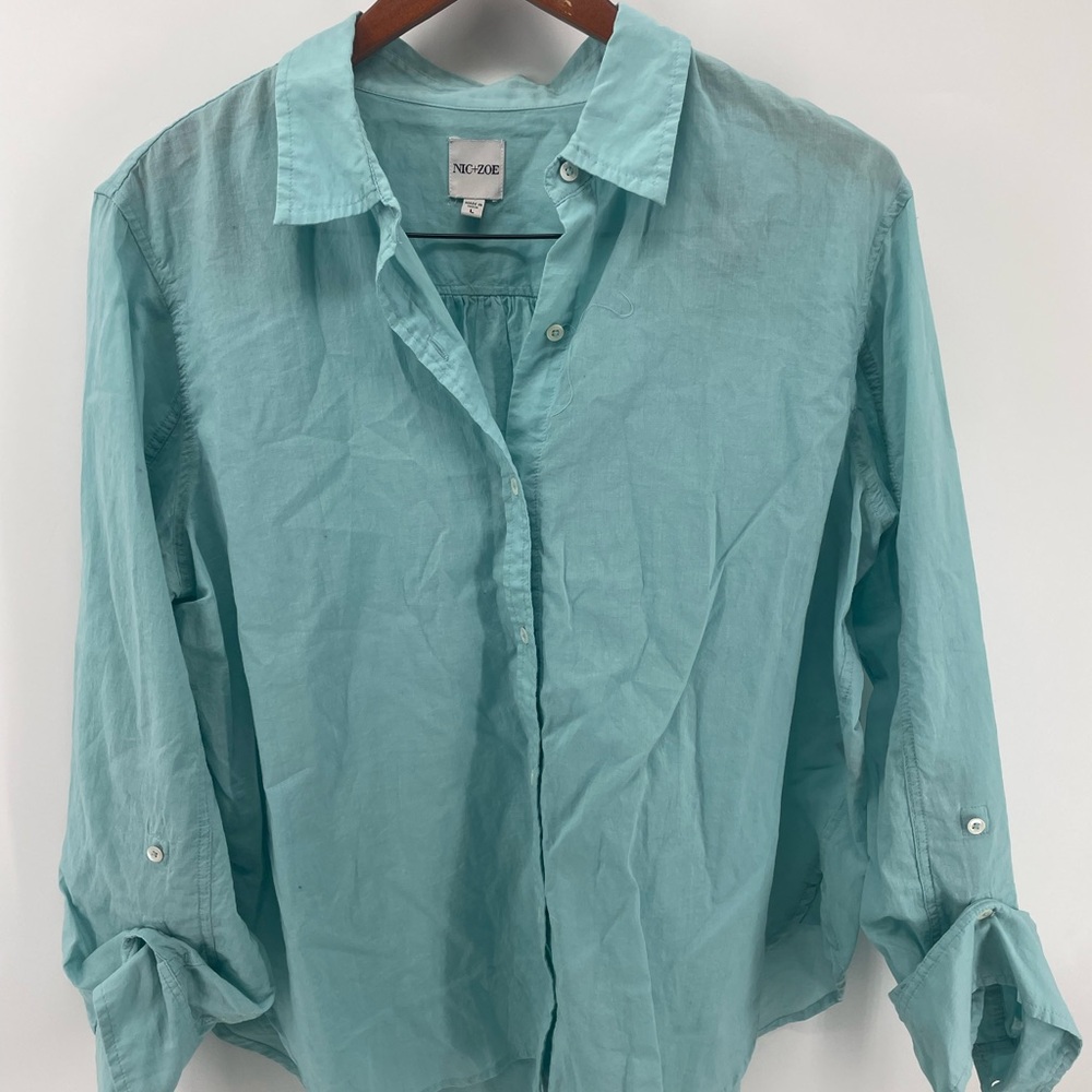 NIC+ZOE Cotton Girlfriend Shirt